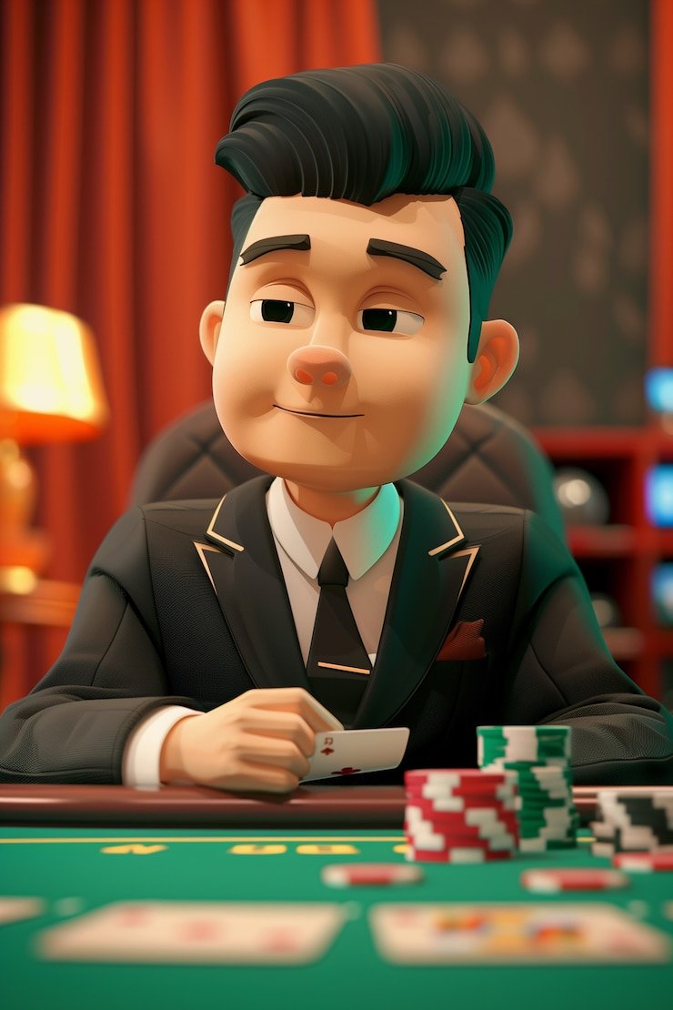 Meja Domino QQ di platform gajitoto dengan kartu domino dan tata letak permainan standar